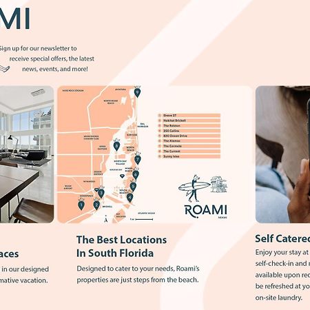 Roami At The Carmela Apartment ไมอามีบีช ภายนอก รูปภาพ