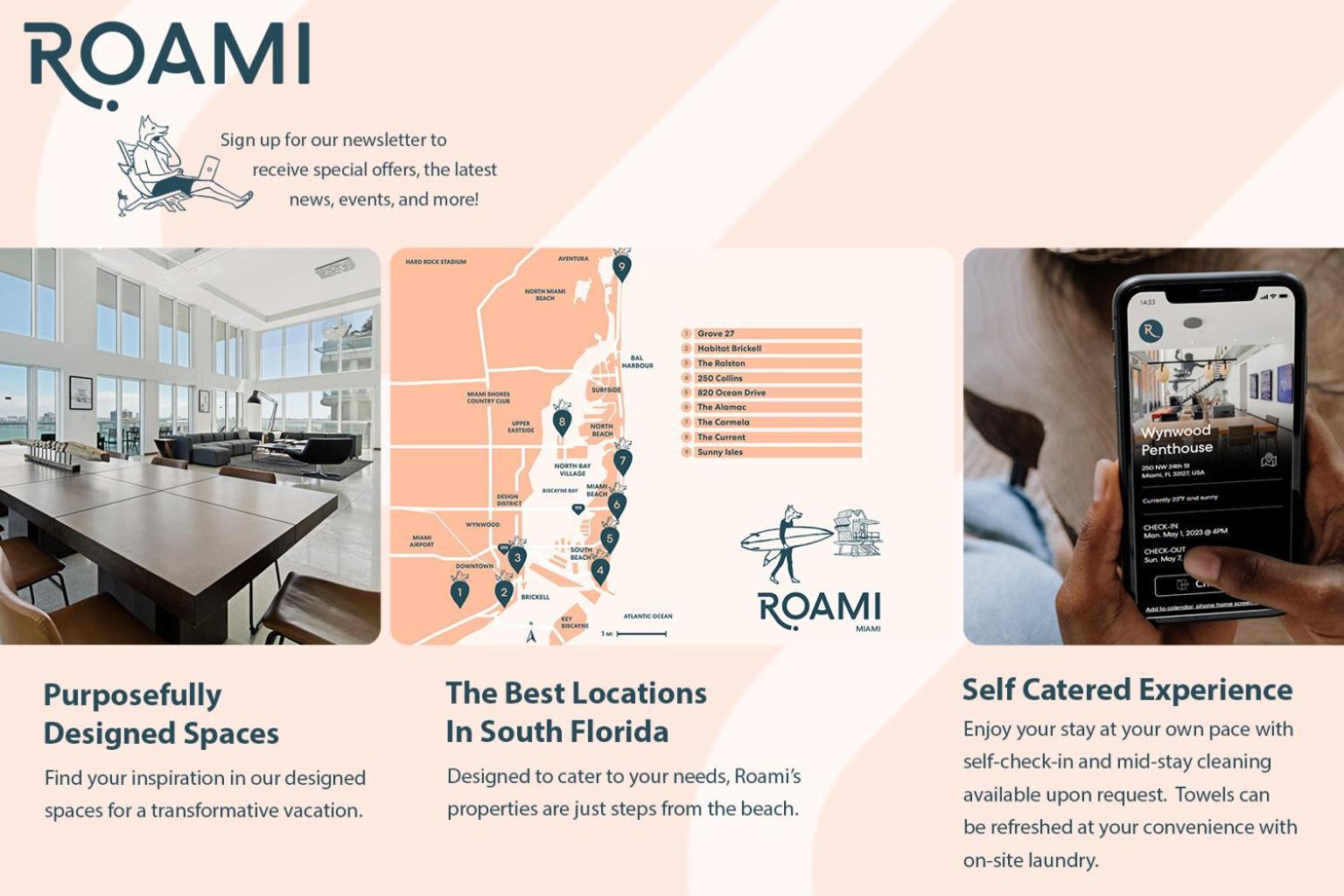 Roami At The Carmela Apartment ไมอามีบีช ภายนอก รูปภาพ